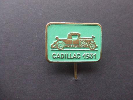 Cadyllac oldtimer 1931 groen